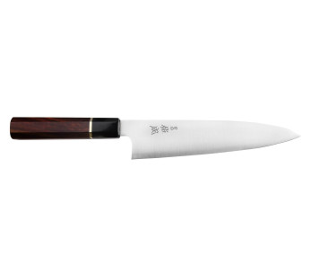 21cm Sukenari SG2 San Maï handgjord japansk kockkniv med rosenträhandtag