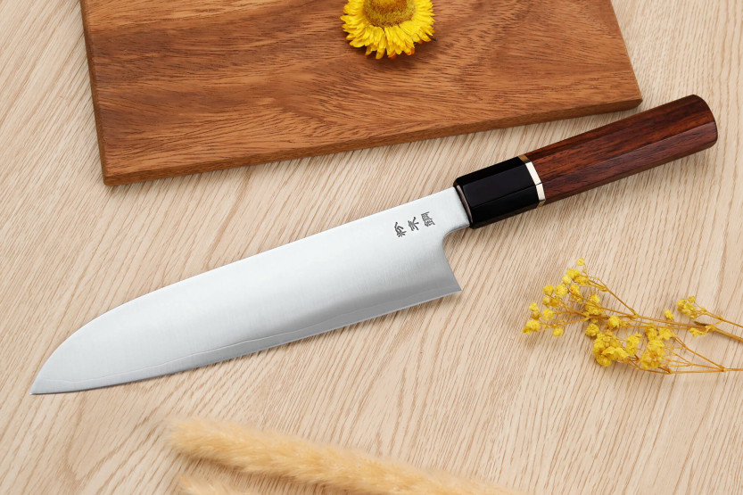 19,5cm Sukenari SG2 San Maï Japans santoku mes met palissander handvat
