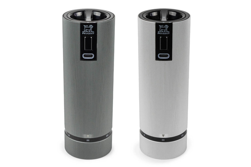 Peugeot Line elektrische peper- en zoutmolen duo set