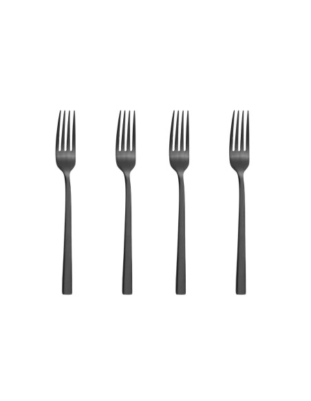 Menagerie 16 Tafelbesteck Amefa Square aus Edelstahl 18/0 - Schwarzes Finish