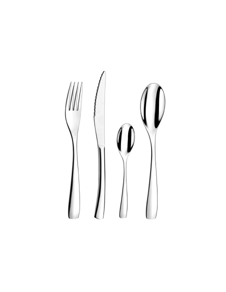 Ménagère 16 couverts de table Amefa Tempo en acier inoxydable 18/0
