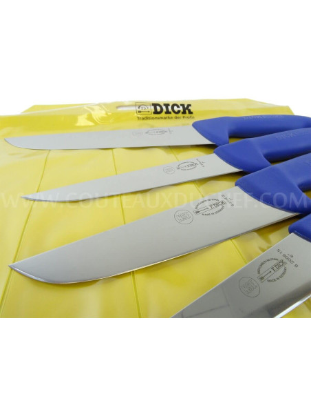 Conjunto de 6 facas de talhante em aço NSF DICK ERGOGRIP