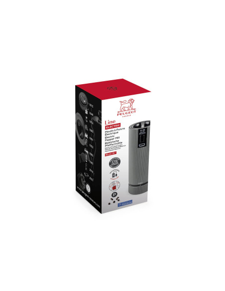 Peugeot Line Carbone elektrisk pepperkvern 15 cm