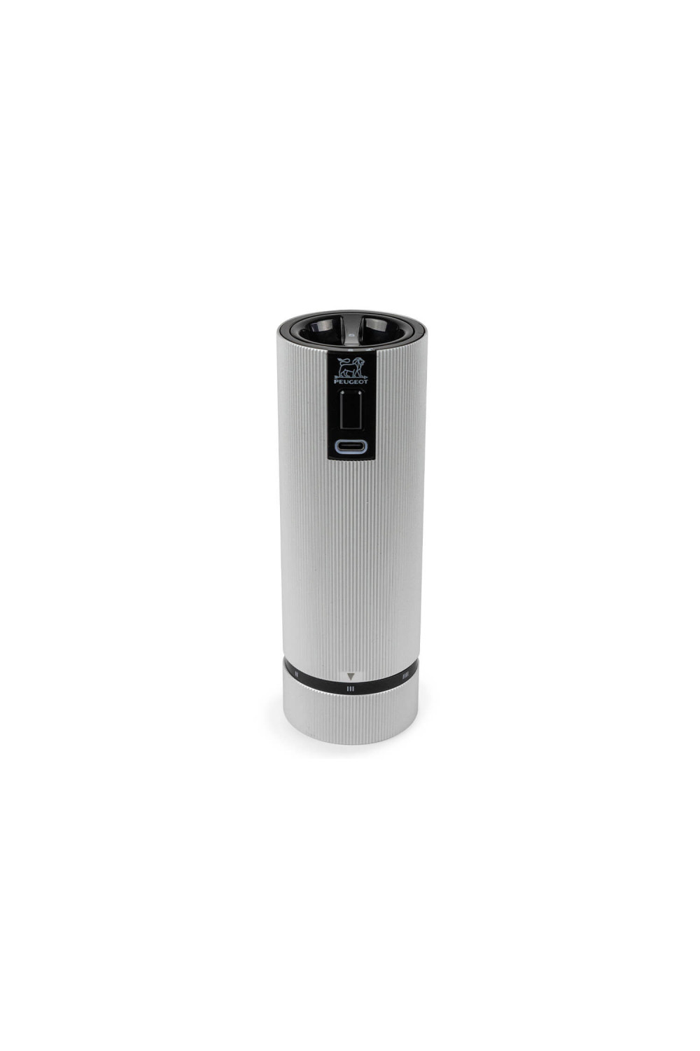 Peugeot Line Aluminium Salzmühle elektrisch 15cm