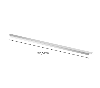 Barra intermedia per contenitori gastronorm Hendi Kitchen Line 1/2 GN - Lunghezza 32,5 cm