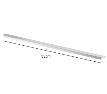 Barra intermedia para recipientes gastronorm Hendi Kitchen Line 1/1 GN - Longitud 53cm