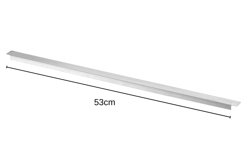 Barra intermédia para recipientes gastronómicos Hendi Kitchen Line 1/1 GN - Comprimento 53cm