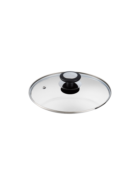 Beka Essential glasslokk med ring i rustfritt stål
