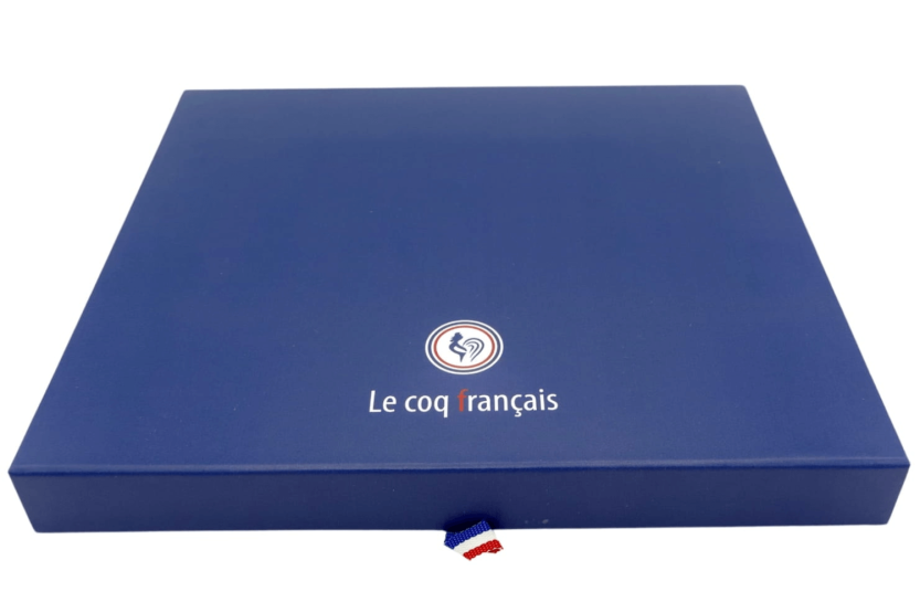 Set of 6 Le Coq Français Forêt table knives