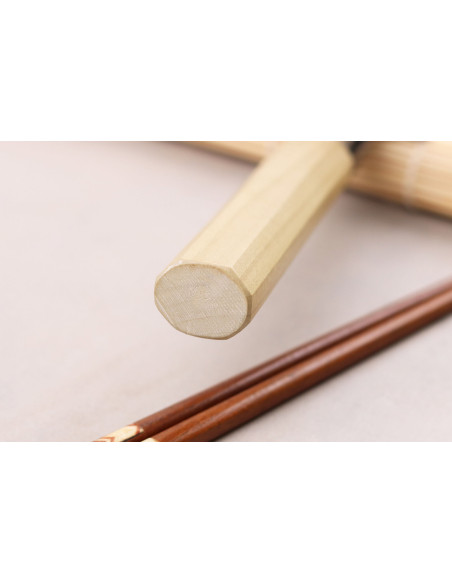 Couteau sakimaru takohiki japonais artisanal Yoshihiro Hongasumi Hvit 2 stål 27cm
