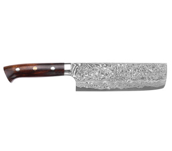Takeshi Saji R2 Damas Mosaïque Japans nakiri mes 16,5cm
