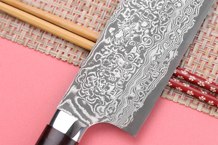 16,5 cm Takeshi Saji R2 Damas Mosaïque coltello nakiri giapponese coltello nakiri