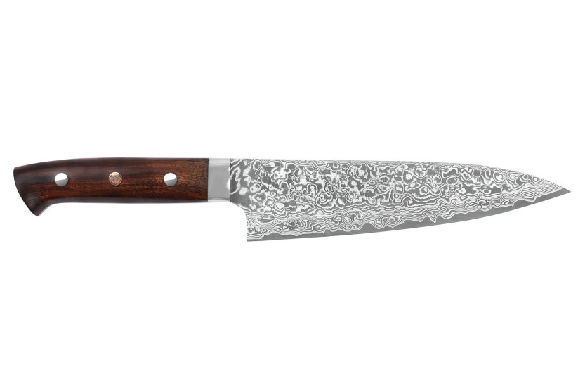 Takeshi Saji R2 Damas Mosaïque Japanilainen kokkiveitsi 18cm