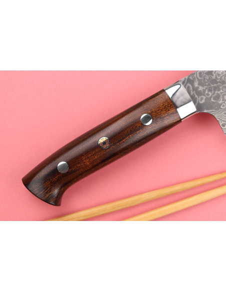 Takeshi Saji R2 Damas Mosaïque Japans koksmes 18cm