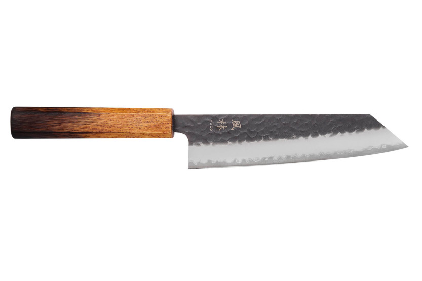 Yuzo Black AS bränd ek 17cm japansk handgjord bunkakniv