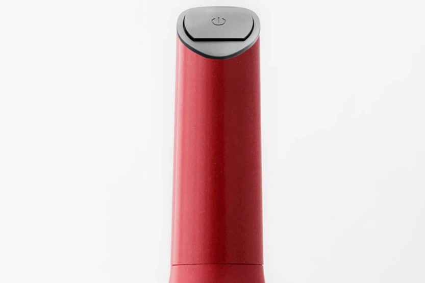 Electric spice mill Finamill PRO Plus red + 2 grinding capsules
