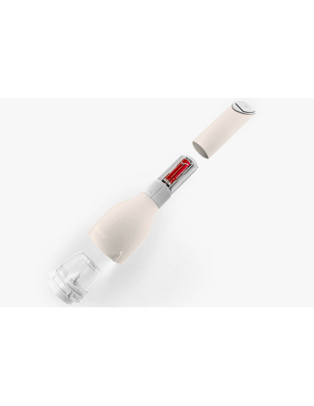 Elektrische Gewürzmühle Finamill PRO Plus Creme + 2 Mahlkapseln