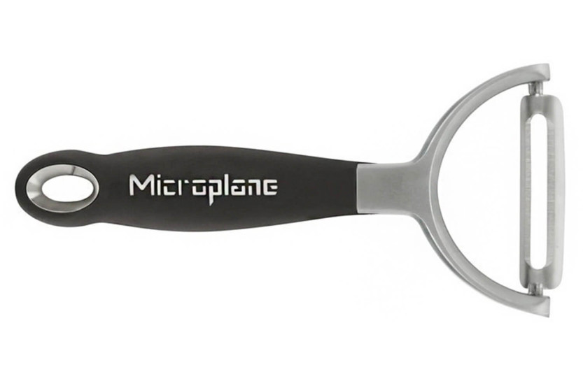 Microplane Sparschäler gerade Klinge aus rostfreiem Stahl