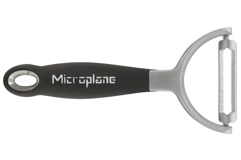 Microplane Schäler gezackte Klinge aus rostfreiem Stahl