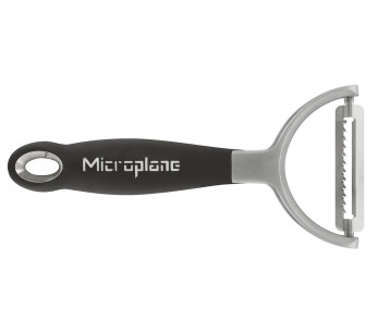 Microplane julienne-skreller i rustfritt stål