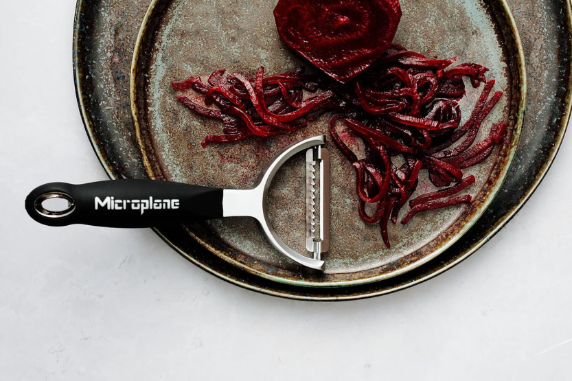 Microplane roestvrijstalen julienne dunschiller