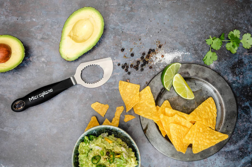 Microplane 3 i 1 avocado-redskab