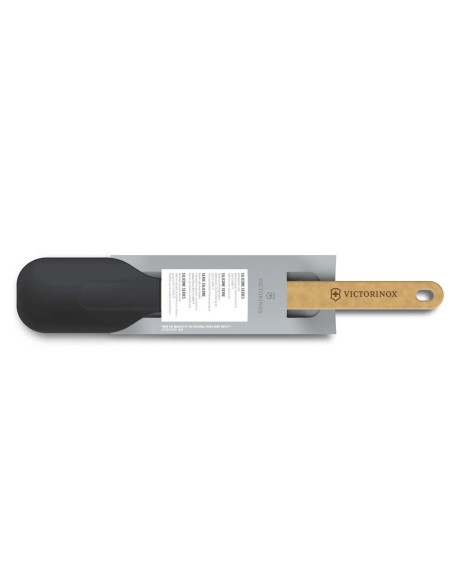 Victorinox Silicone Series hollow spatula with black silicone head 33.4cm