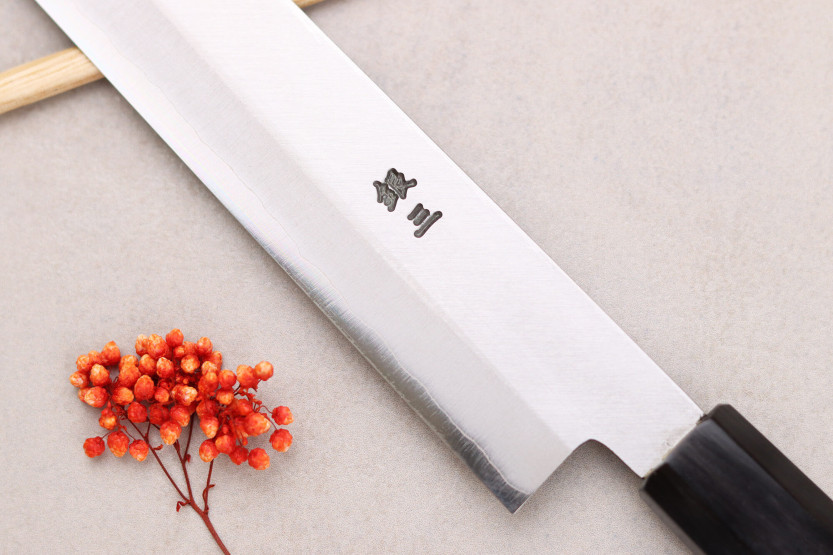 Sujihiki-Messer Kiritsuke 24cm japanische Handwerkskunst Momotaro Ginsan Griff aus Magnolia