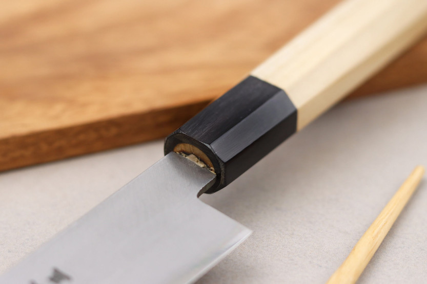 Momotaro Ginsan 24cm sujihiki kiritsuke faca japonesa feita à mão cabo de magnólia