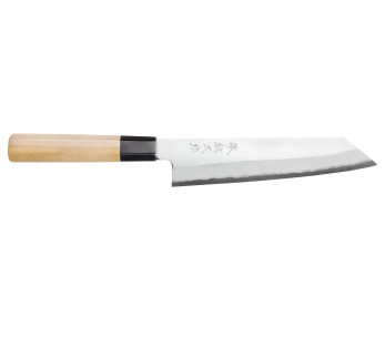 Momotaro Ginsan 21cm käsityöläis japanilainen kiritsuke kokki ' s veitsi magnolia kahva