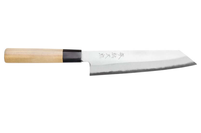 Momotaro Ginsan 21cm käsityöläis japanilainen kiritsuke kokki ' s veitsi magnolia kahva