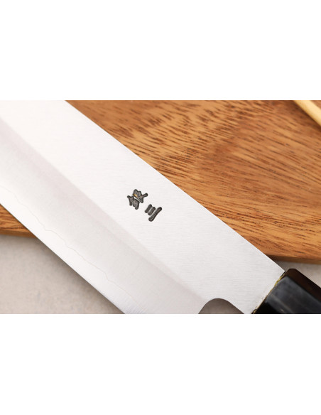 Momotaro Ginsan 18cm faca santoku kiritsuke faca santoku japonesa feita à mão cabo de magnólia