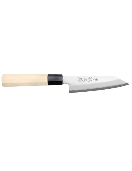 Momotaro Ginsan 12cm käsintehty japanilainen kiritsuke Universal-veitsi magnoliakahvalla