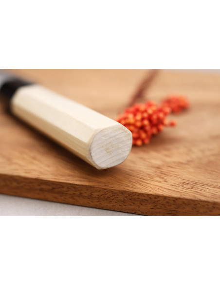 Momotaro Ginsan 12 cm håndlaget japansk kiritsuke universalkniv med magnoliahåndtak