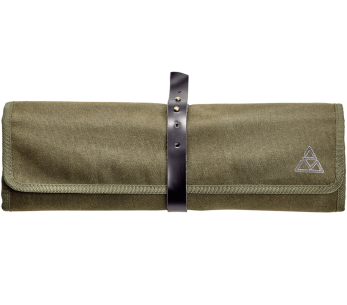 Tyhjä Triangle kokki ' s laukku khaki öljykangas 45 x 35.5cm