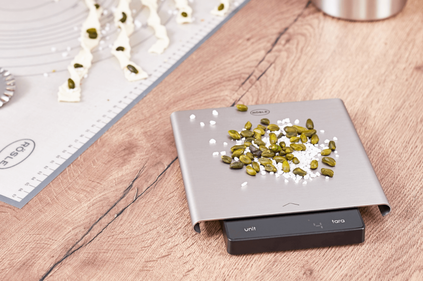 Báscula digital de cocina Rösle con mecanismo deslizante