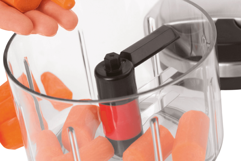 Rosle Multi-Cut mechanische vleesmolen met verwisselbare messen en accessoires