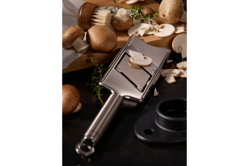 Affettatrice Rosle gourmet in acciaio inox
