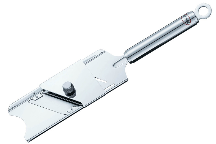 Affettatrice Rosle gourmet in acciaio inox