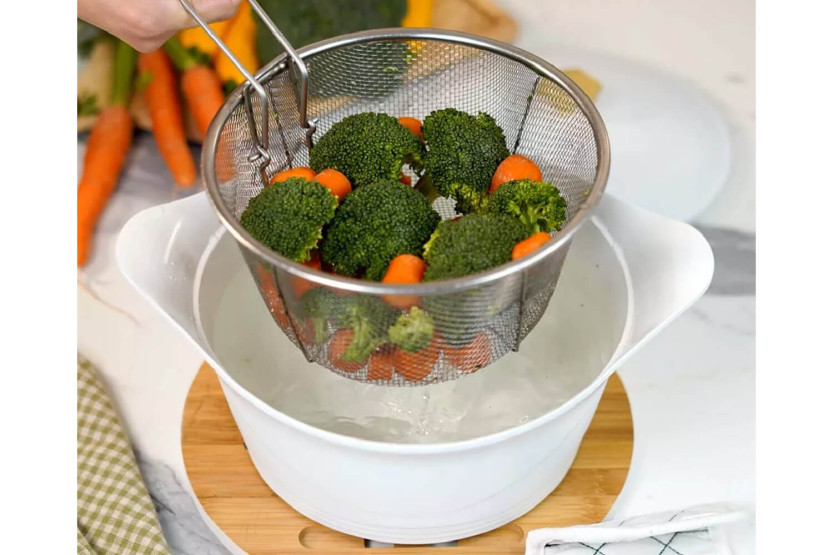 Cestello per friggere per Cocotte Cookut in acciaio inox