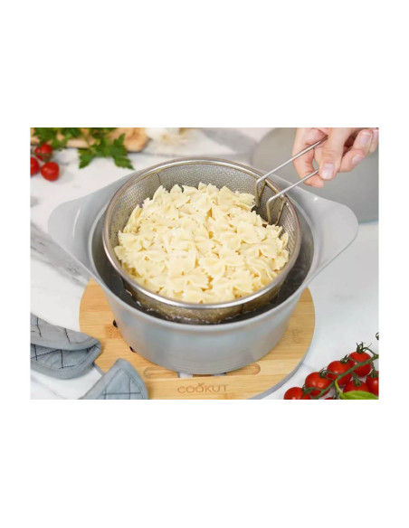 Cesta para Cocotte Cookut en acero inoxidable