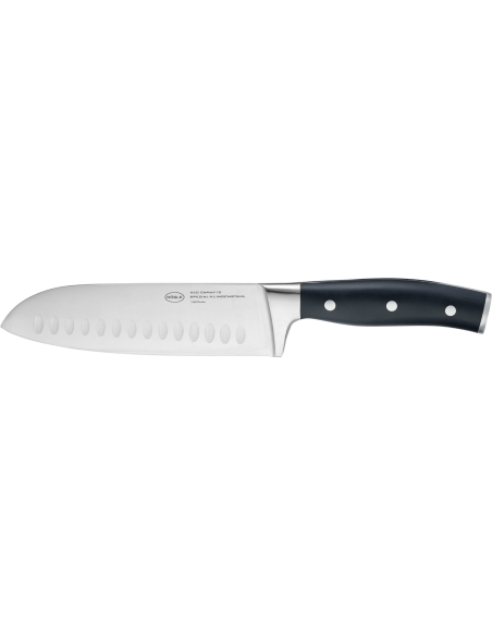 Rösle Tradition santoku-kniv 17,5 cm med granton-kantblad
