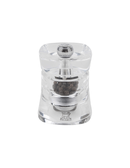 Peugeot Baltic pepper pot in transparent acrylic 8cm