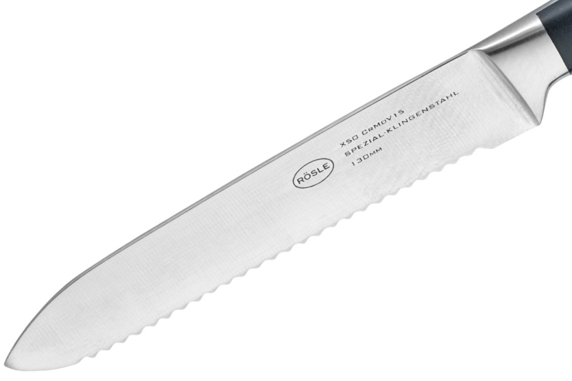 Rösle Tradition Universal knife 13cm serrated blade