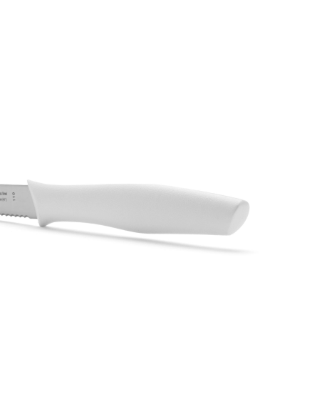 Arcos Nova paring knife Nitrum steel serrated blade 10cm white handle