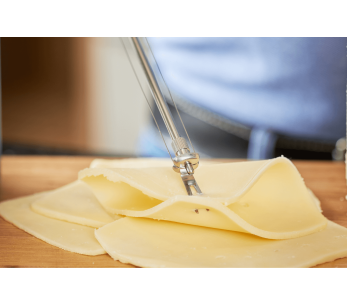 Rosle affetta formaggio in acciaio inox da 25 cm 2
