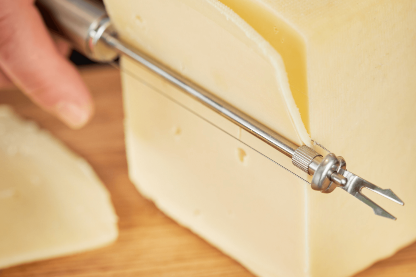 Rosle todo en acero inoxidable cortador de queso 25cm