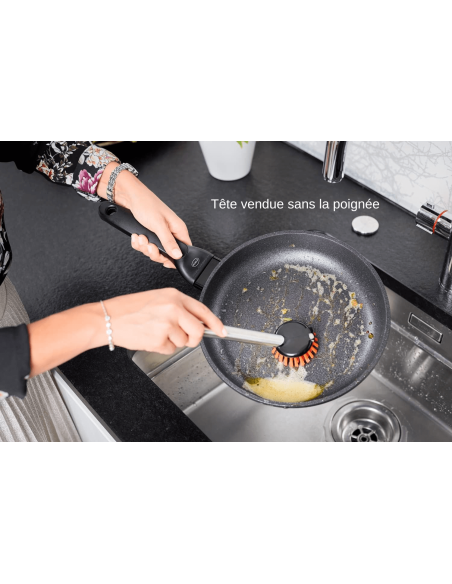 Rösle replacement head for antibacterial dishwashing brushes