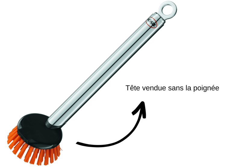 Testina di ricambio Rösle per spazzole antibatteriche per lavastoviglie
