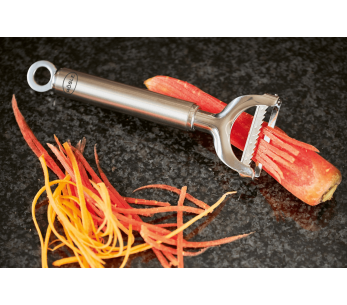 Julienne-Schäler Rosle Edelstahlgriff 10cm 2